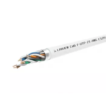 Lanview LVN122113 networking cable White 305 m Cat6 F/UTP (FTP)