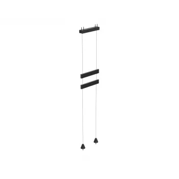 Ergonomic Solutions SpacePole Digital Signage In-window wire mount 5m