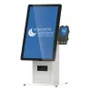 Kiosk set Ergonomic Solutions SpacePole Mini Kiosk Countertop Black Metal