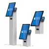 Kiosk set Ergonomic Solutions SpacePole Mini Kiosk Countertop Black Metal