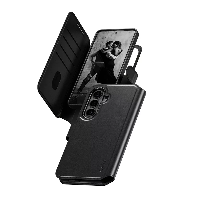 PanzerGlass CARE™ by ® Tango 2-in-1 Wallet Case w. Qi Samsung Galaxy S26+
