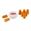 Reusable ear plug 3M 1100C4, orange, wired, pack of 4
