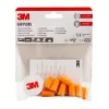 Reusable ear plug 3M 1100C4, orange, wired, pack of 4