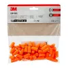 Reusable ear plug 3M 1100C30 Orange, wired design, pack of 30