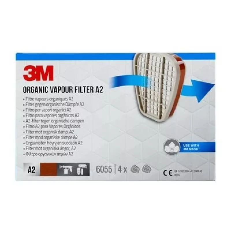 3M 6055 Gas & vapor cartridge 4 pc(s)