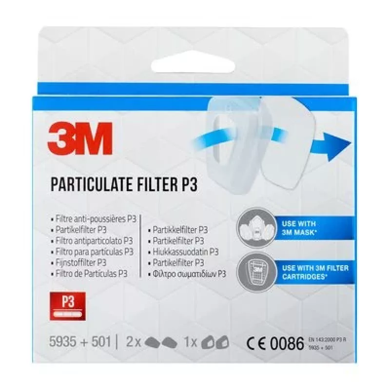 Particulate Filter 3M 5935 P3, pack of 2