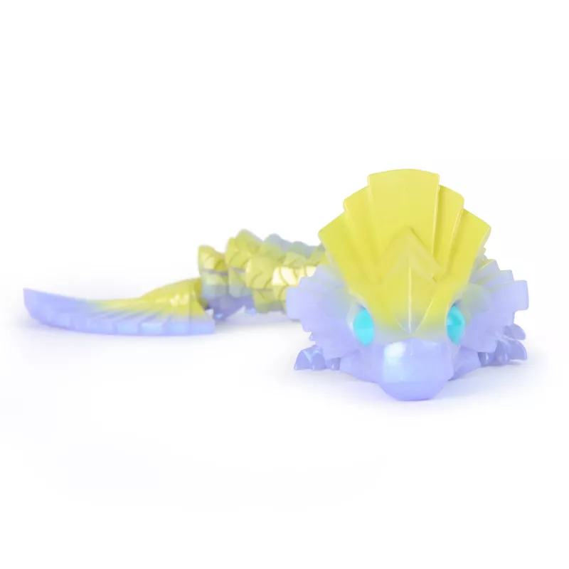 CrystaLynx Dragons, 9-inch Collectible Articulated Dragon Toy Figure for Kids & Adults, Blind Box, Fidget Toys for Home Office & Desk Decor (Styles May Vary)