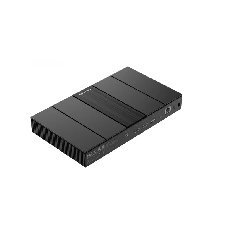 MAXHUB WB05 4K BYOM Screen Sharing Box, Black, Dual-band (2.4 GHz / 5 GHz), Wired & Wireless