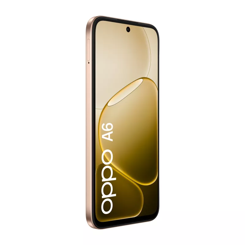 OPPO A6 17.1 cm (6.75 inch) Dual SIM Android 15 4G USB Type-C 6 GB 256 GB 6550 mAh Gold