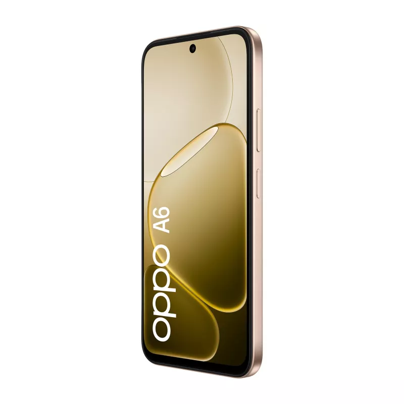 OPPO A6 17.1 cm (6.75 inch) Dual SIM Android 15 4G USB Type-C 6 GB 256 GB 6550 mAh Gold