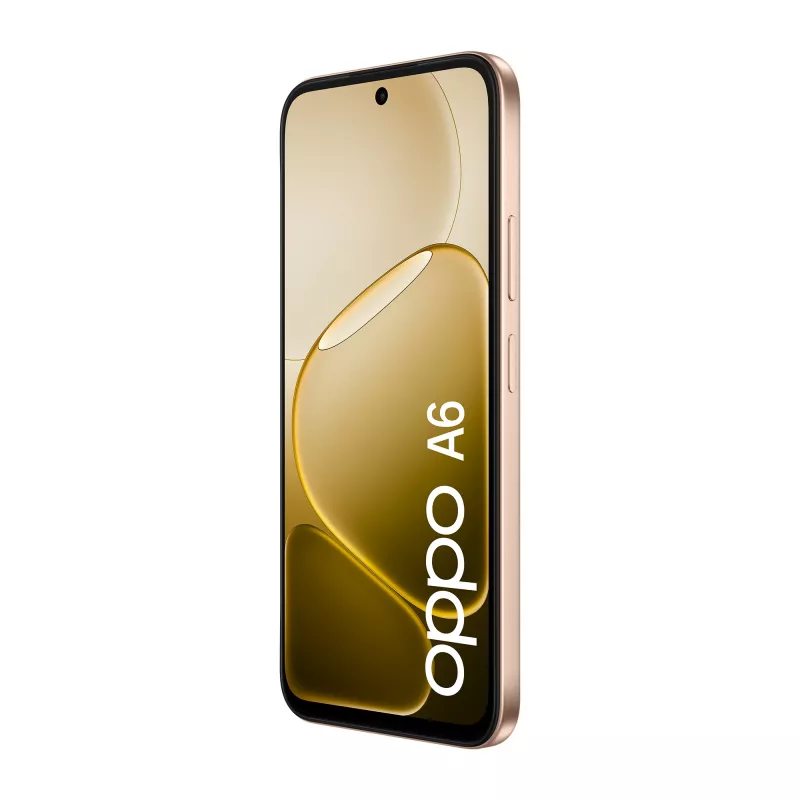 OPPO A6 17.1 cm (6.75 inch) Dual SIM Android 15 4G USB Type-C 6 GB 256 GB 6550 mAh Gold