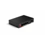 Unmanaged PoE Switch Dahua Technology SF1005P — 5x Fast Ethernet (10/100), L2, PoE, 48–57V, Black