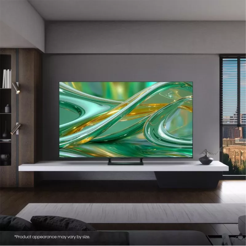 TV Hisense 55E8S 55 inch (139.7 cm) QLED Mini LED 4K Ultra HD Smart TV HomeOS Wi‑Fi Grey 400 cd/m²
