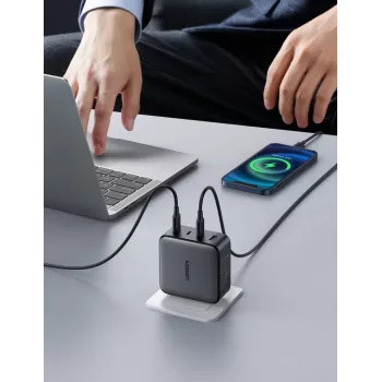 Charger Ugreen Nexode 100W GaN USB-C USB-A Fast Charging 3 Ports