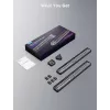 Smart Gaming Wall Light Expansion Kit Govee H10630A5 — 2 tubes with square and triangle connectors, Wi‑Fi/Bluetooth, 36V input