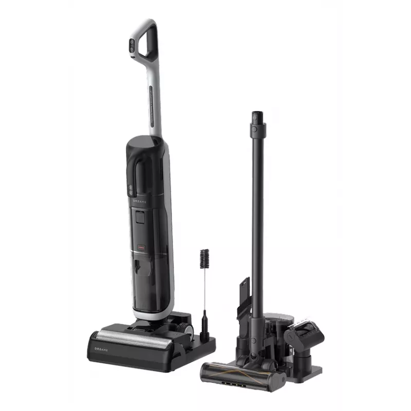 Stick vacuum Dreame H14 Dual Battery Dry & Wet Bagless — 18000 Pa suction, 380 W, 0.35 L, Black