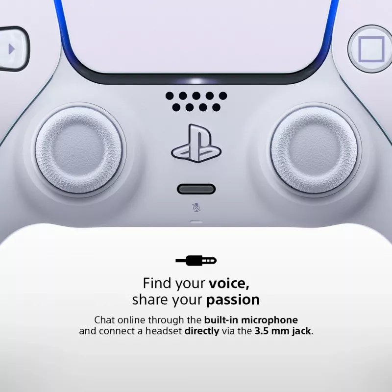 Sony DualSense v3 Pearl Bluetooth/USB Gamepad Analogue / Digital PlayStation 5