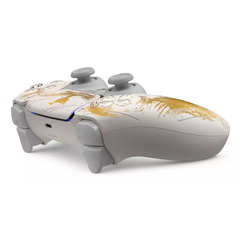 Sony DualSense Wireless Controller - Ghost of Yōtei Gold Limited Edition Gold, White Bluetooth/USB Gamepad Analogue / Digital Android, MAC, PC, PlayStation 5, iOS