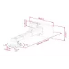 Projector Mount Multibrackets M Projector Mount Short Throw Deluxe 300-700 Medium Wall Mount 25 kg White