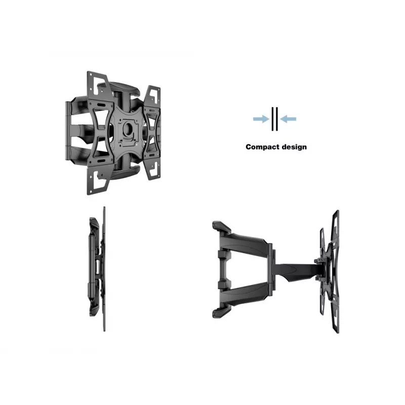 Wall Mount Bracket MULTIBRACKETS M VESA Flexarm Full Motion Dual 400x400 for 40–70 inch screens, 45 kg, black