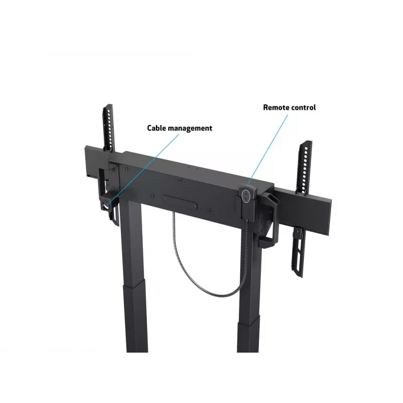 Multibrackets M Motorized Floorstand 60kg Black Max weight 60kg Min screen 94cm Max screen 2.29m