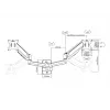 Multibrackets M Monitormount Wall Basic Dual 16 kg 17-32 inch Black