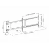 Multibrackets M Motorized Swing Mount X-Large 50 kg 170° Black