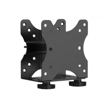 Monitor stand-mounted CPU holder MULTIBRACKETS M Thin Client Holder 5kg, SFF, black