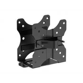Monitor stand-mounted CPU holder MULTIBRACKETS M Thin Client Holder 5kg, SFF, black