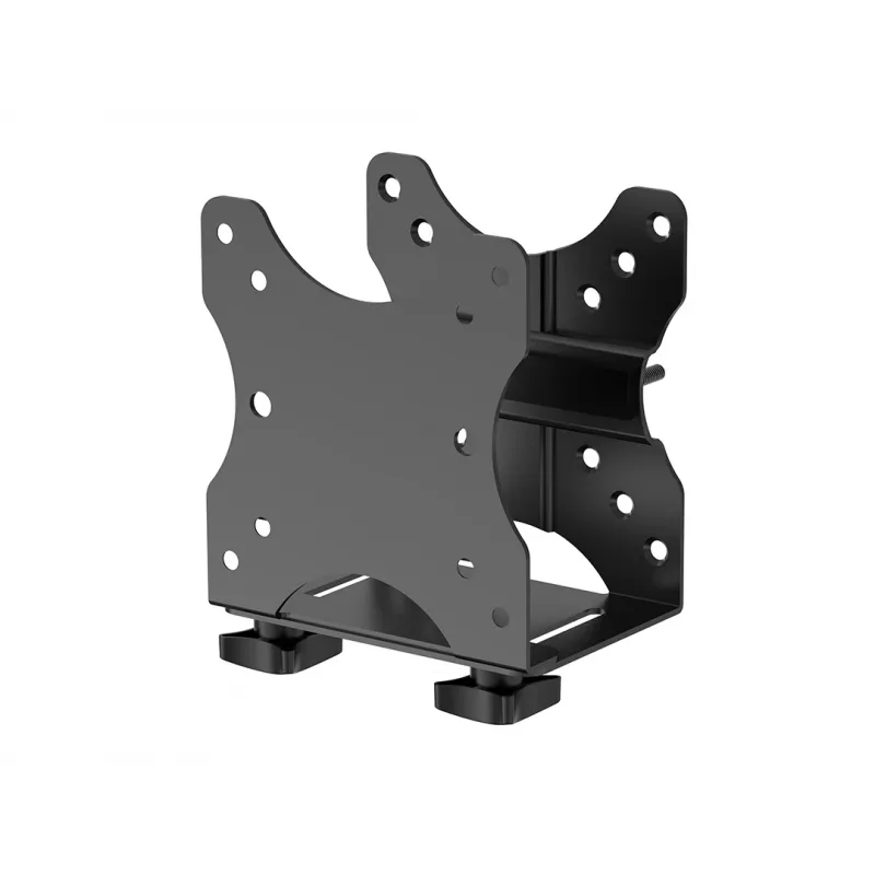 Monitor stand-mounted CPU holder MULTIBRACKETS M Thin Client Holder 5kg, SFF, black