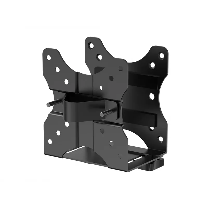 Monitor stand-mounted CPU holder MULTIBRACKETS M Thin Client Holder 5kg, SFF, black