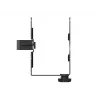 Monitor stand-mounted CPU holder MULTIBRACKETS M Thin Client Holder 5kg, SFF, black