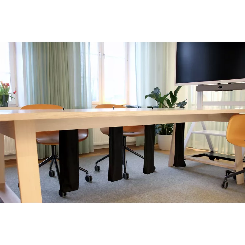 Cable management kit Ochno O-POS-CMGT black – workstation cable organizer accessories