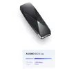 D-Link AX1800 Wi-Fi USB Adapter, Wireless, USB, WLAN, Wi-Fi 6 (802.11ax), 1800 Mbit/s, Black