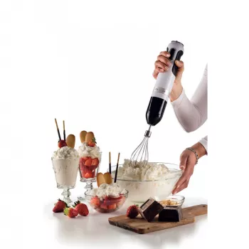 Ariete 602 Moderna hand blender, 1000W, 10 speeds + turbo, Accessories included, White