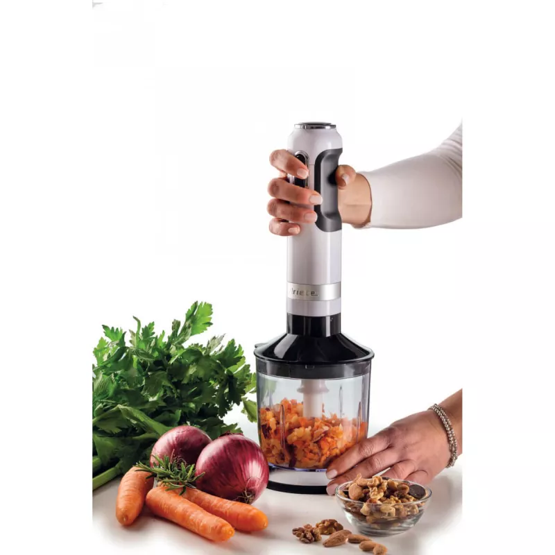 Ariete 602 Moderna hand blender, 1000W, 10 speeds + turbo, Accessories included, White