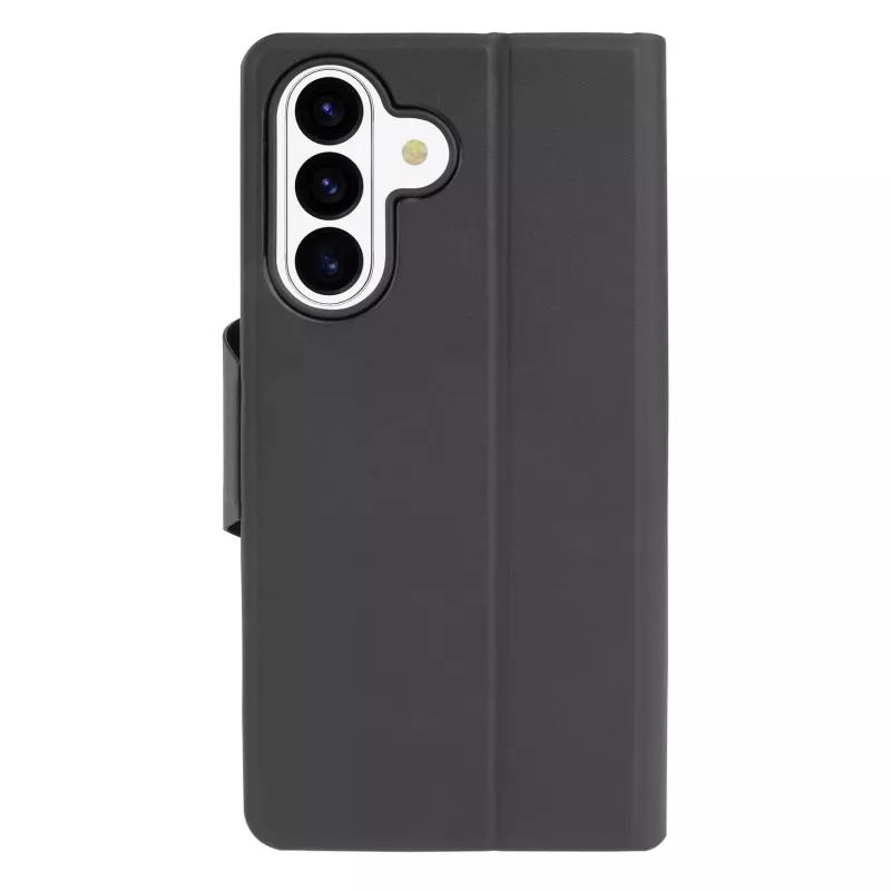 Cellularline Book Agenda 2 - Galaxy A57 Book-style faux leather case with magnetic closure, stand function, and RFID/NFC protection for contactless cards.