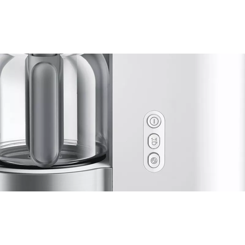 Braun KF 5120 WH coffee maker Fully-auto Drip coffee maker 1.2 L