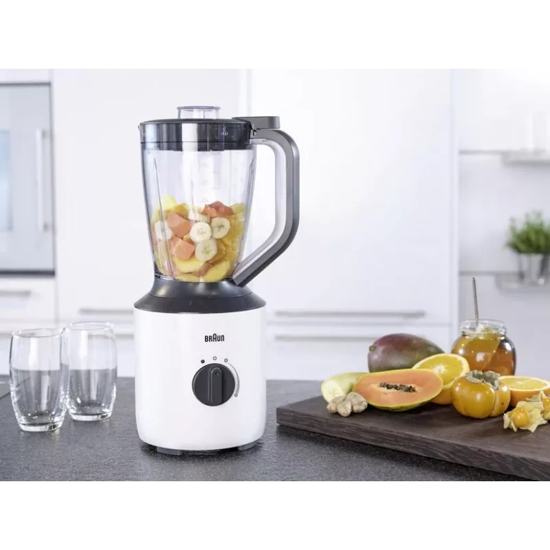 Braun PowerBlend 3 1.5 L Tabletop blender 800 W Black, White
