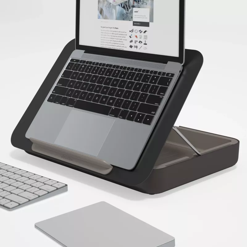 Dataflex Addit Bento® ergonomic toolbox 903, Laptop stand, Black, 38.1 cm (15 inch), 38.1 cm (15 inch), 38.1 cm (15 inch), 6 kg