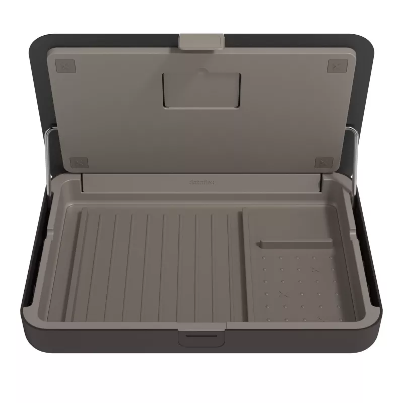 Dataflex Addit Bento® ergonomic toolbox 903, Laptop stand, Black, 38.1 cm (15 inch), 38.1 cm (15 inch), 38.1 cm (15 inch), 6 kg