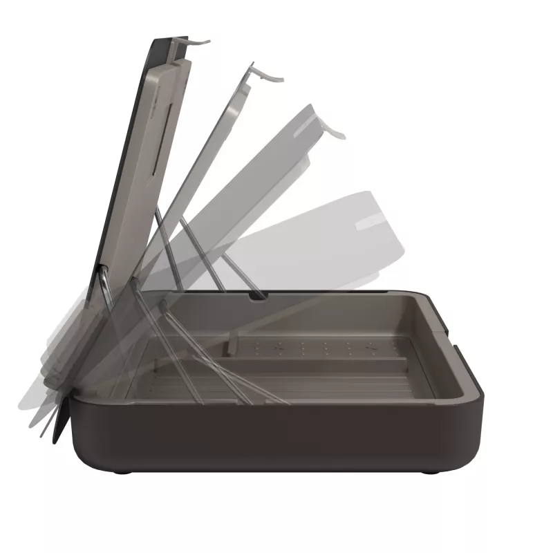 Dataflex Addit Bento® ergonomic toolbox 903, Laptop stand, Black, 38.1 cm (15 inch), 38.1 cm (15 inch), 38.1 cm (15 inch), 6 kg