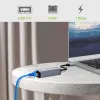 Techly IDATA USB-ETGIGA-AA laptop dock/port replicator Wired USB 3.2 Gen 1 (3.1 Gen 1) Type-A Black, Silver