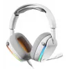 Glorious Gaming Glorious GHS Eternal RGB - Stereo RGB Gaming Headset for PC, PS5, PS4, Switch - Custom Tuned Angled Drivers, Adjustable Crystal Clear Detachable Mic, USB-C - Durable, All Day/Night Comfort - White