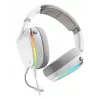 Glorious Gaming Glorious GHS Eternal RGB - Stereo RGB Gaming Headset for PC, PS5, PS4, Switch - Custom Tuned Angled Drivers, Adjustable Crystal Clear Detachable Mic, USB-C - Durable, All Day/Night Comfort - White