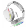 Glorious Gaming Glorious GHS Eternal RGB - Stereo RGB Gaming Headset for PC, PS5, PS4, Switch - Custom Tuned Angled Drivers, Adjustable Crystal Clear Detachable Mic, USB-C - Durable, All Day/Night Comfort - White