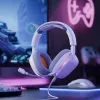 Glorious Gaming Glorious GHS Eternal RGB - Stereo RGB Gaming Headset for PC, PS5, PS4, Switch - Custom Tuned Angled Drivers, Adjustable Crystal Clear Detachable Mic, USB-C - Durable, All Day/Night Comfort - White