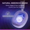 Glorious Gaming Glorious GHS Eternal RGB - Stereo RGB Gaming Headset for PC, PS5, PS4, Switch - Custom Tuned Angled Drivers, Adjustable Crystal Clear Detachable Mic, USB-C - Durable, All Day/Night Comfort - White