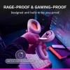 Glorious Gaming Glorious GHS Eternal RGB - Stereo RGB Gaming Headset for PC, PS5, PS4, Switch - Custom Tuned Angled Drivers, Adjustable Crystal Clear Detachable Mic, USB-C - Durable, All Day/Night Comfort - White