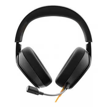 Glorious Gaming Glorious GHS Eternal - Stereo Gaming Headset for PC, PS5, PS4, Xbox, Switch - Custom Tuned Angled Drivers, Adjustable Crystal Clear Detachable Mic, 3.5mm - Durable, All Day/Night Comfort - Black